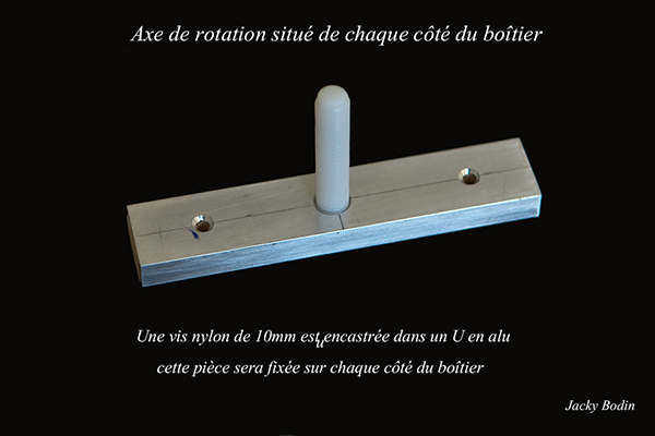 Fixation du boîtier de l'écran